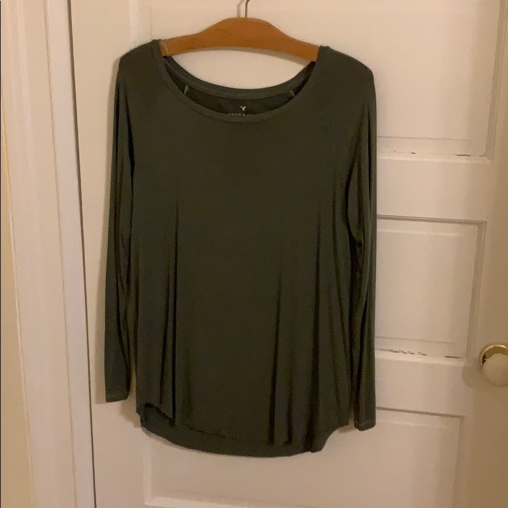 Green Long Sleeve Shirt